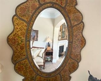 Reversed Painted Mirror