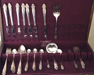 Prestige Silverplate Flatware Set