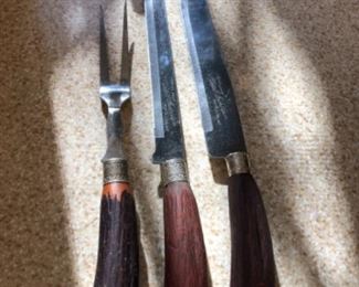 Westall Richardson Sheffield England Carving Set