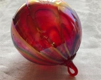 Blown Glass Ornament
