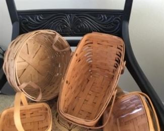 Handwoven Longaberger Baskets 