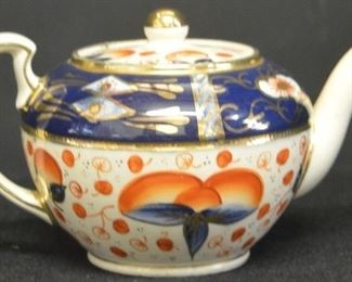 5324 - Gaudy Welsh Tea Pot