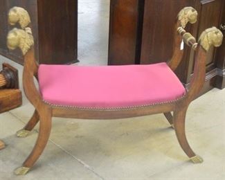 2323 - French Bench with Gold Heads