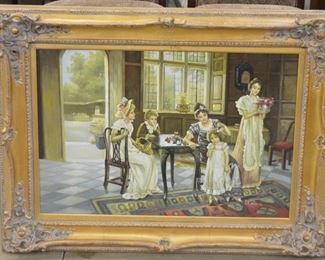 2362 - Gold Framed Painting