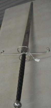 2395 - Lg. Sword with Black Handle