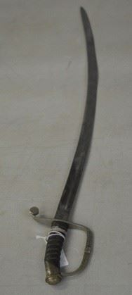 2400 - Curved Blade Sword