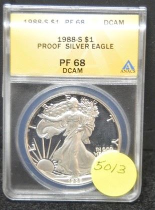 5013 - 1988-S Proof Silver Eagle