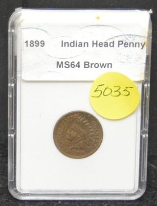 5035 - 1899 Indian Head Penny - MS64
