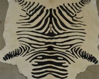 1101 - Zebra Skin Rug