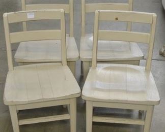 4703 - 4 Small Child Chairs