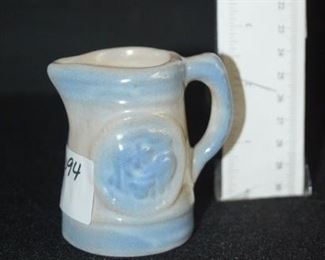 4094 - Blue & White Stoneware Creamer