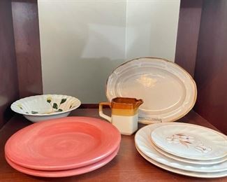 Assorted plates