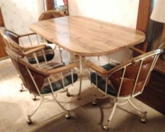 Vintage kitchen table and chairs