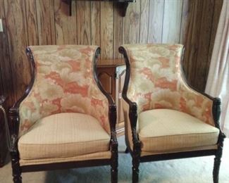 Occasional  chairs pair
