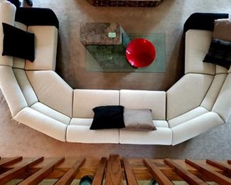 Custom Designed Sectional Sofa,
14ft long, 8ft deep