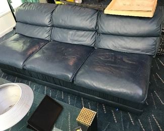 Reclining Leather Sofa