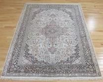 Persian Qum Silk Rug  6'9.5"x4'3.5"