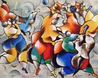 David Schluss "Bliss" Serigraph