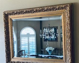 Beveled mirror large $100
