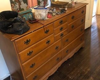 Vintage Wooden Dresser