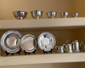 Silver plate! It always shines.