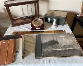 We have an interesting collection of Nautical memorabilia.