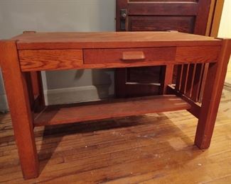 Awesome oak mission style desk