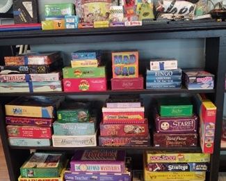 Board games and puzzles!