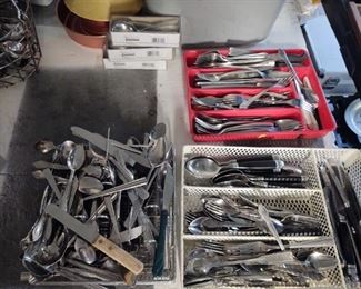 Multiple sets of silverware