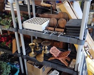 Candles, decor, floating shelves, other candle accessories