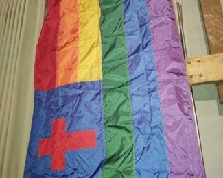 Large Catholic-Pride flag