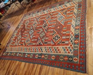 8 x 10 woven wool rug