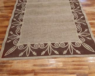 5 x 8 woven rug