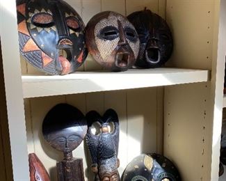 Collection of masks 
