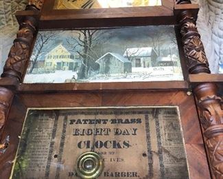 Triple Decker Clock in beautiful condition 