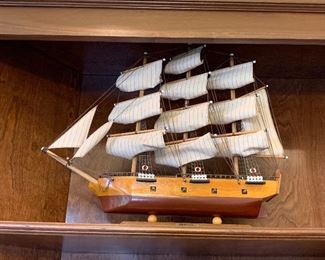 Model boat ship