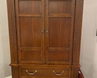 Bernhardt armoire and matching night stand