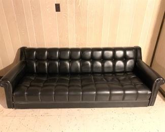 1960s mid century modern couch on wheels in great condition