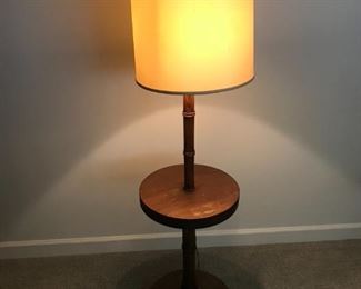 Handcrafted "Bamboo" table lamp.