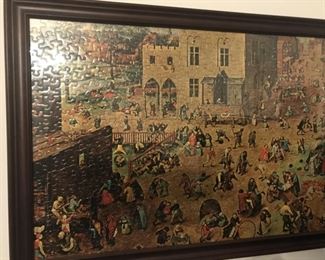 Artwork - Puzzle of Famous Village Scene