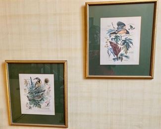 145. Set of 4 Audubon Prints by Arthur Singer (17" x 19")