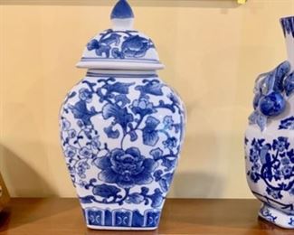 Collection of Blue & White Asian Ceramics