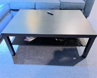 169. Ikea Black Coffee Table (31" x 47" x 18")