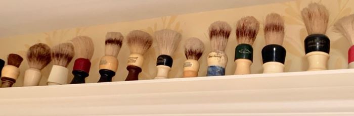 Collection of Shaving Brushes