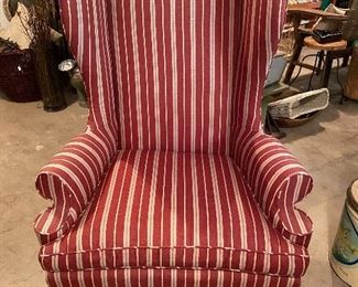 Queen Anne upholstered chair