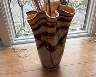 Art pottery vase $20