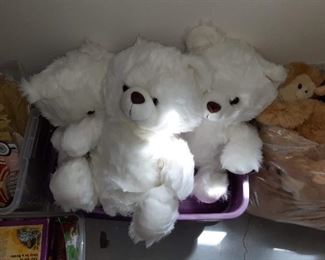 Unused Plush Party Teddy Bears two for a dollar
