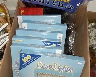 Unused party favor light sets 100 lights per package $1 each