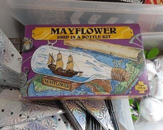 Mayflower ship in a bottle kit 50 Cent
