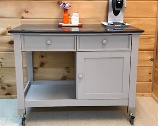 Rolling kitchen cart